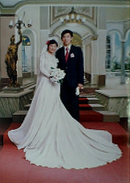 Kuang Min and Fu Yuanyuan’s wedding photo