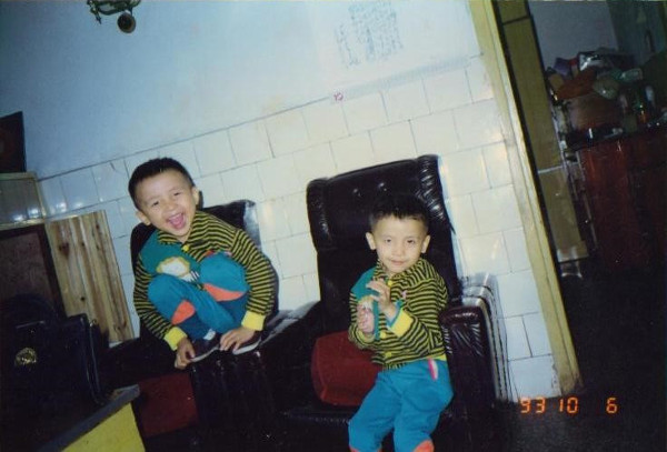 Xiao Bo’s twin boys